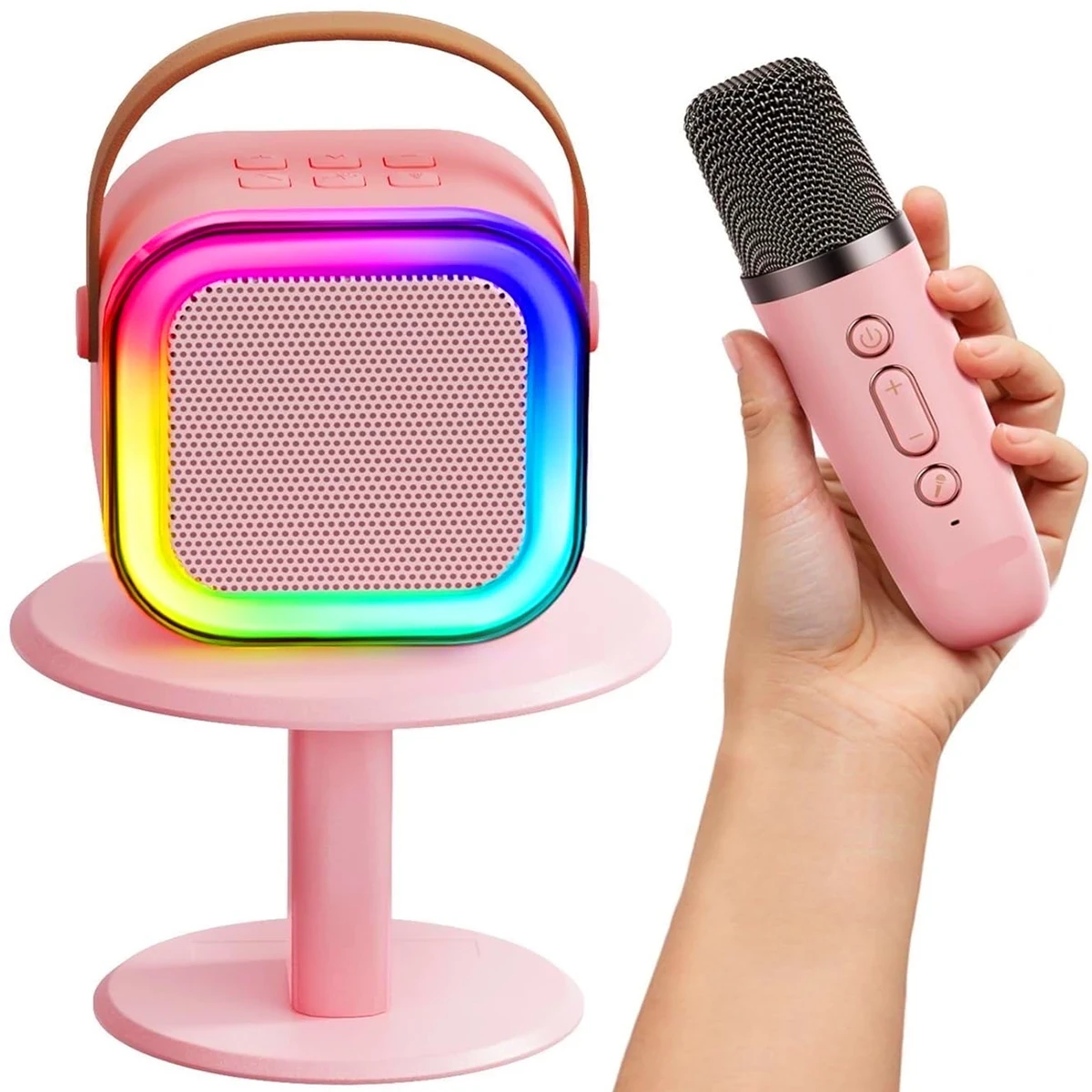 K12 Portable Karaoke Speaker With Wireless Microphone - Image 3