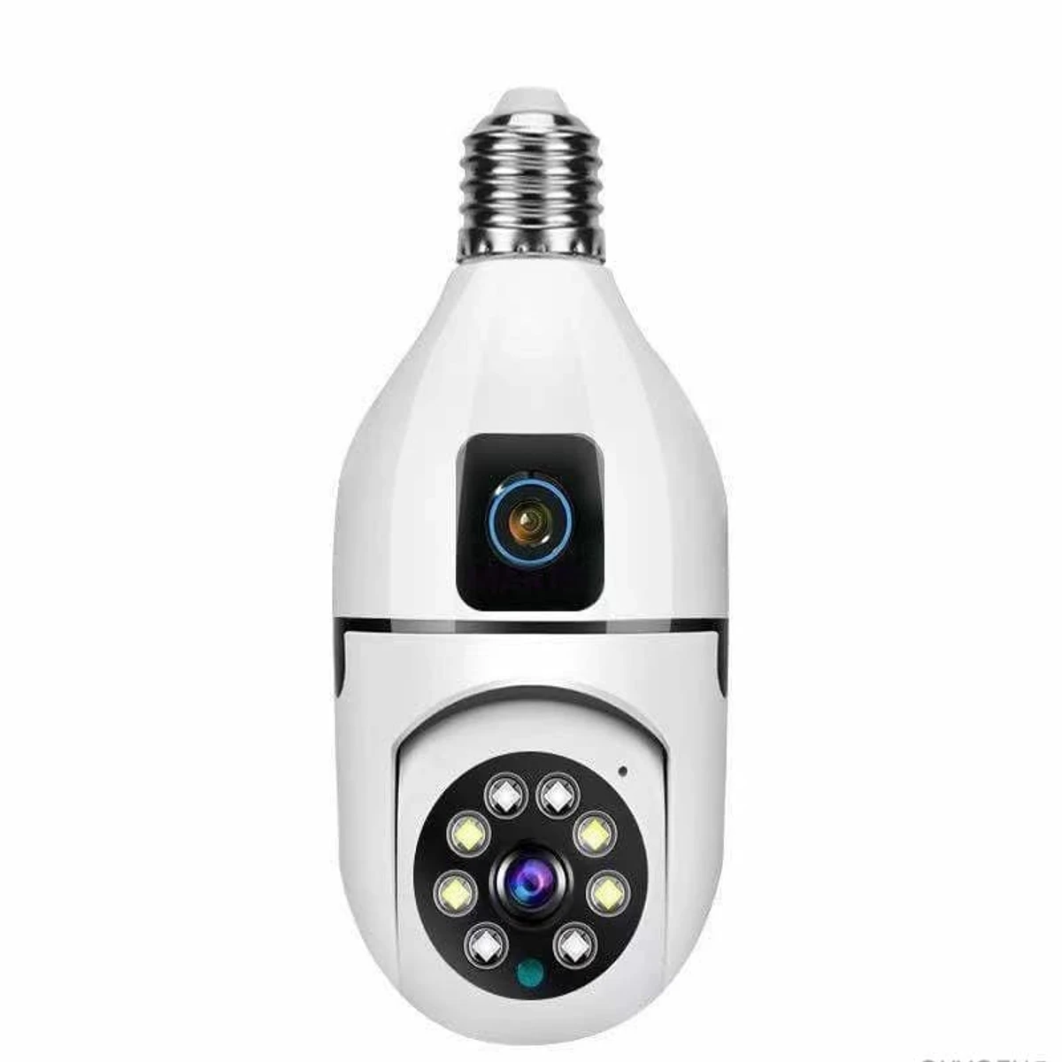 Double Lens PTZ Bulb IP Camera